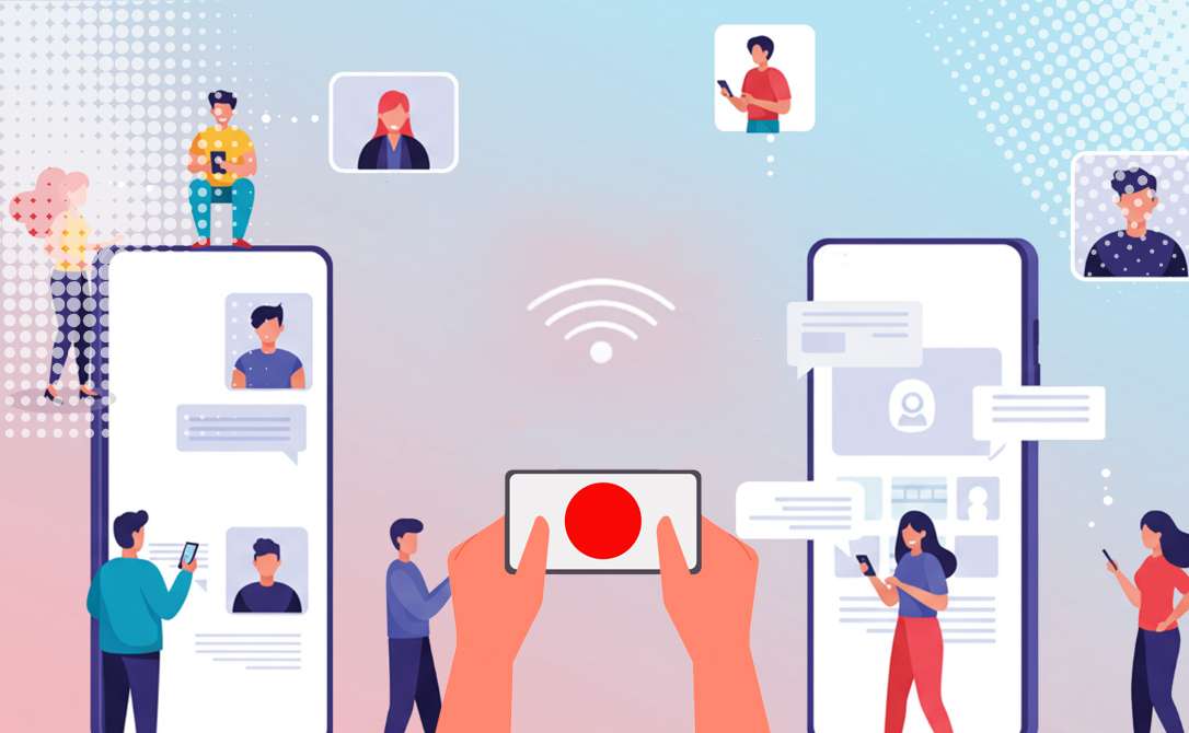 日本のSNSは生活の共有の場