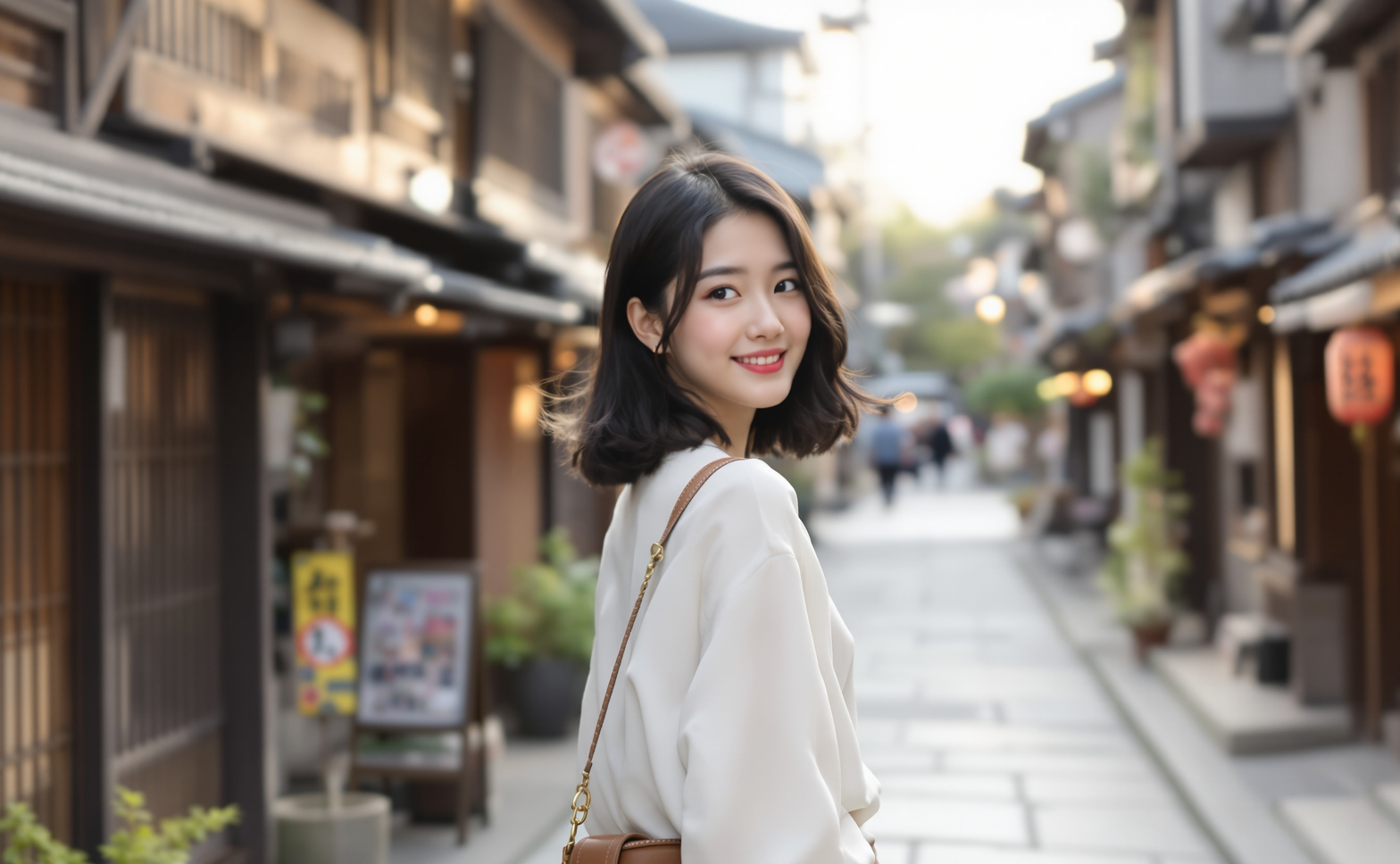 AIで生成した若い女性の画像