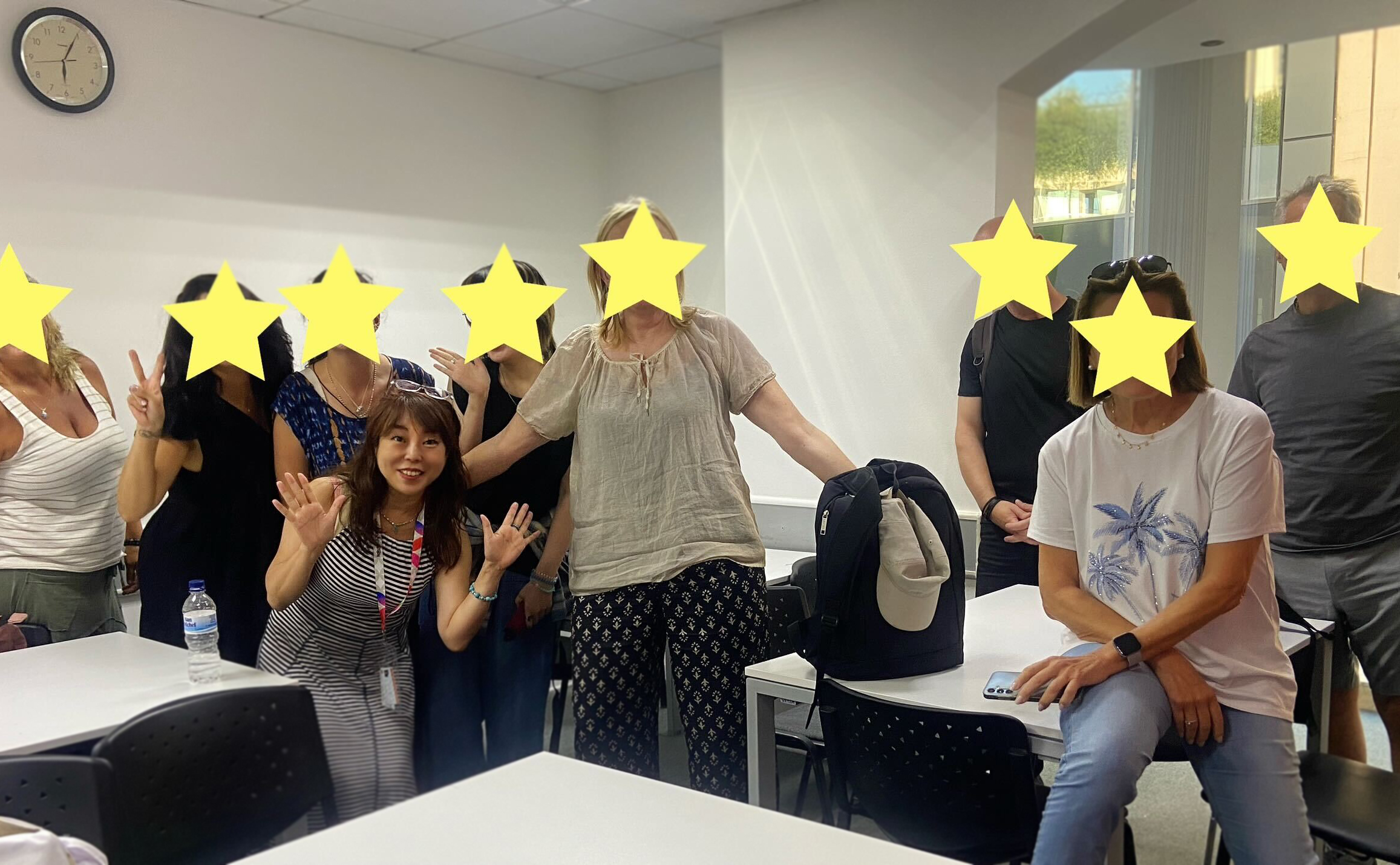 30代以上のクラスの風景